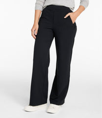 L.L.Bean Outlet | Women's Go-Anywhere Pants, High-Rise Wide-Leg