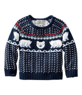 Classic Navy Polar Fairisle,6-12 Months