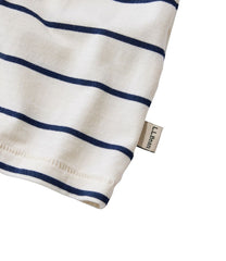 L.L.Bean Online | Women's Soft Stretch Supima-Blend Tee, Crewneck Short-Sleeve Striped