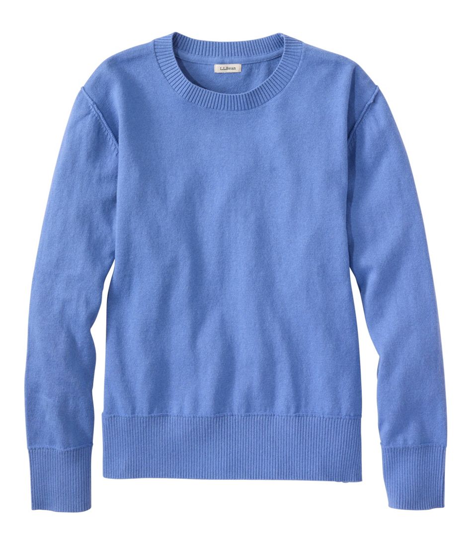 L.L.Bean On Sale | Women's Cotton/Cashmere Sweater, Crewneck