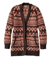 Deepest Brown Fair Isle,X-Small