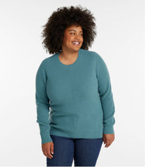 L.L.Bean US | Women's Classic Cashmere Textured Sweater, Crewneck