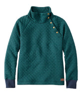 Deep Green/Classic Navy Houndstooth,X-Small