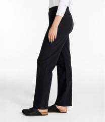 L.L.Bean Sale | Women's Perfect Fit Pants, Fleece-Backed Straight-Leg
