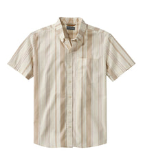 L.L.Bean | Men's Signature Stretch Poplin Shirt, Short-Sleeve, Slim Fit