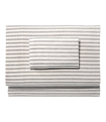 L.L.Bean Discount | Ultrasoft Comfort Flannel Sheet Set, Stripe
