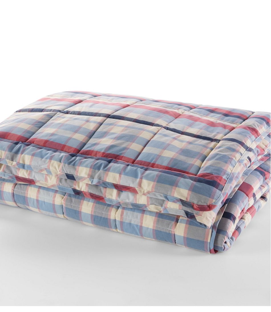L.L.Bean | Ultrasoft Cotton Comforter, Plaid