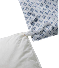 L.L.Bean Outlet | Sunwashed Percale Comforter Cover, Block Floral Print