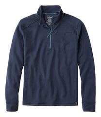 L.L.Bean Online | Men's VentureStretch Ottoman-Rib Pullover, Quarter-Zip
