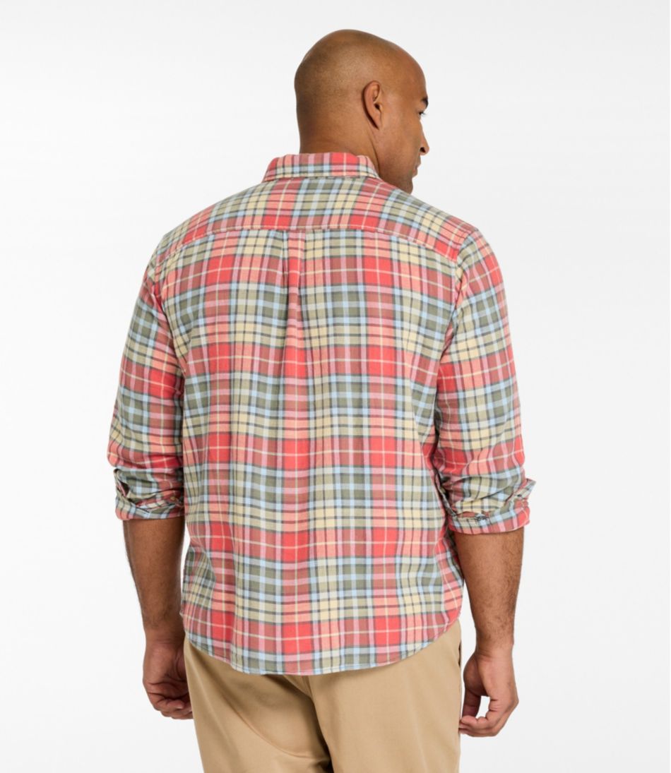 L.L.Bean US | Men's Sunwashed Twill Shirt, Slightly Fitted Untucked Fit