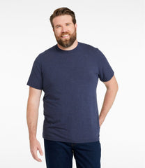 L.L.Bean Outlet | Men's Comfort Stretch Performance® Pima Tee, Short-Sleeve Without Pocket