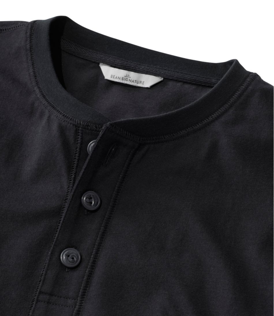 L.L.Bean Online | Men's Signature Northwoods Henley, Long-Sleeve