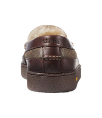 L.L.Bean New | Men's Lodge Moc Vibram® Slippers, Shearling