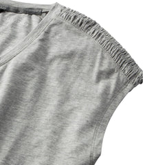 L.L.Bean | Women's Beyond Soft V-Neck Tee, Short Sleeve
