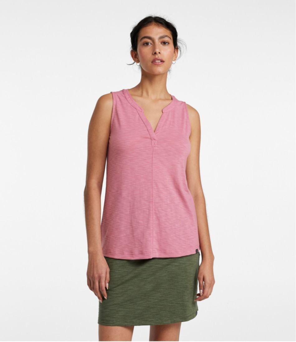 L.L.Bean On Sale | Women's Streamside Tank, Splitneck