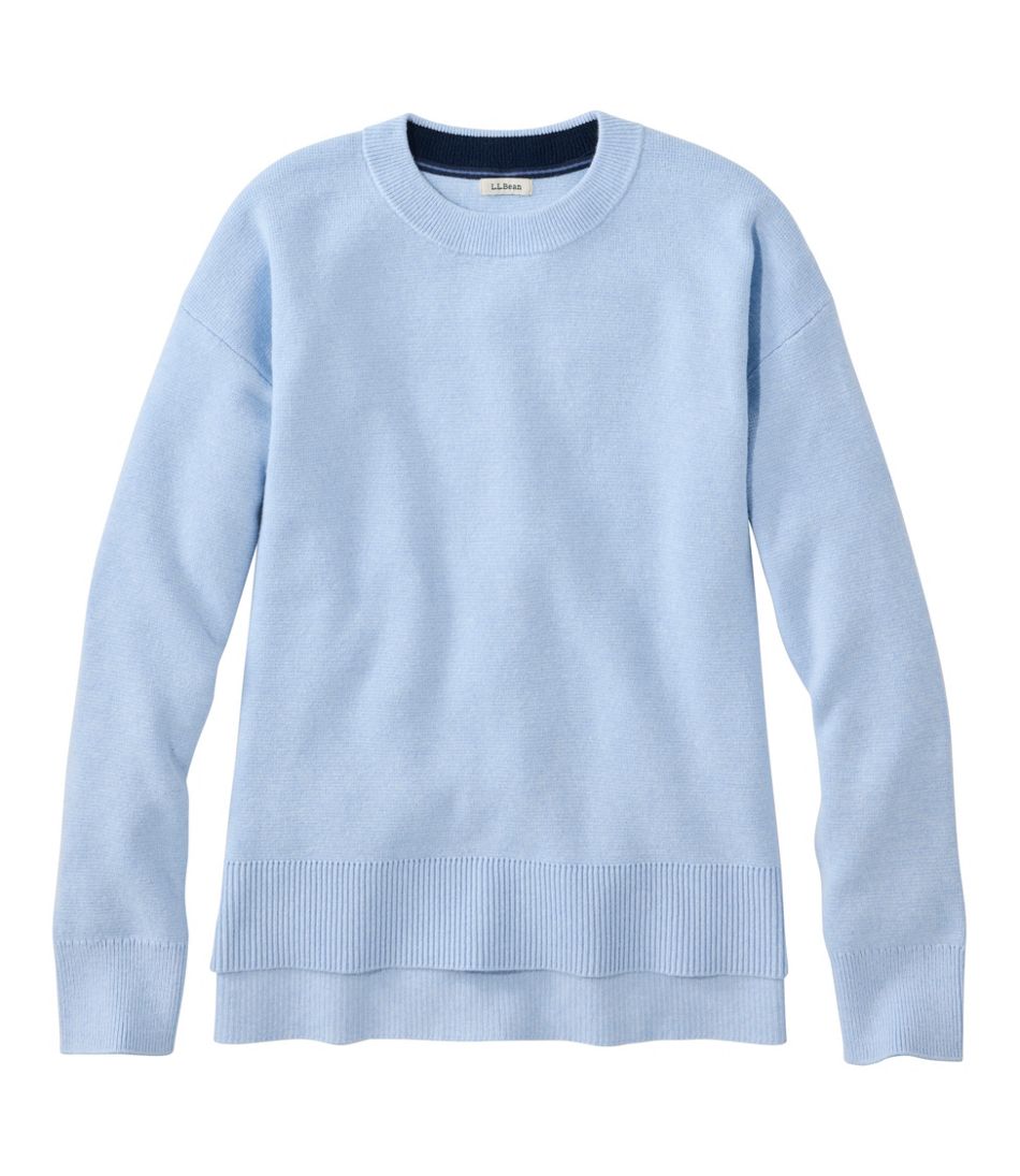 L.L.Bean For Sale | Women's Wicked Soft Cotton/Cashmere Crewneck Sweater