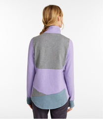 L.L.Bean Discount | Women's Cozy Mixed-Knit Pullover, Colorblock
