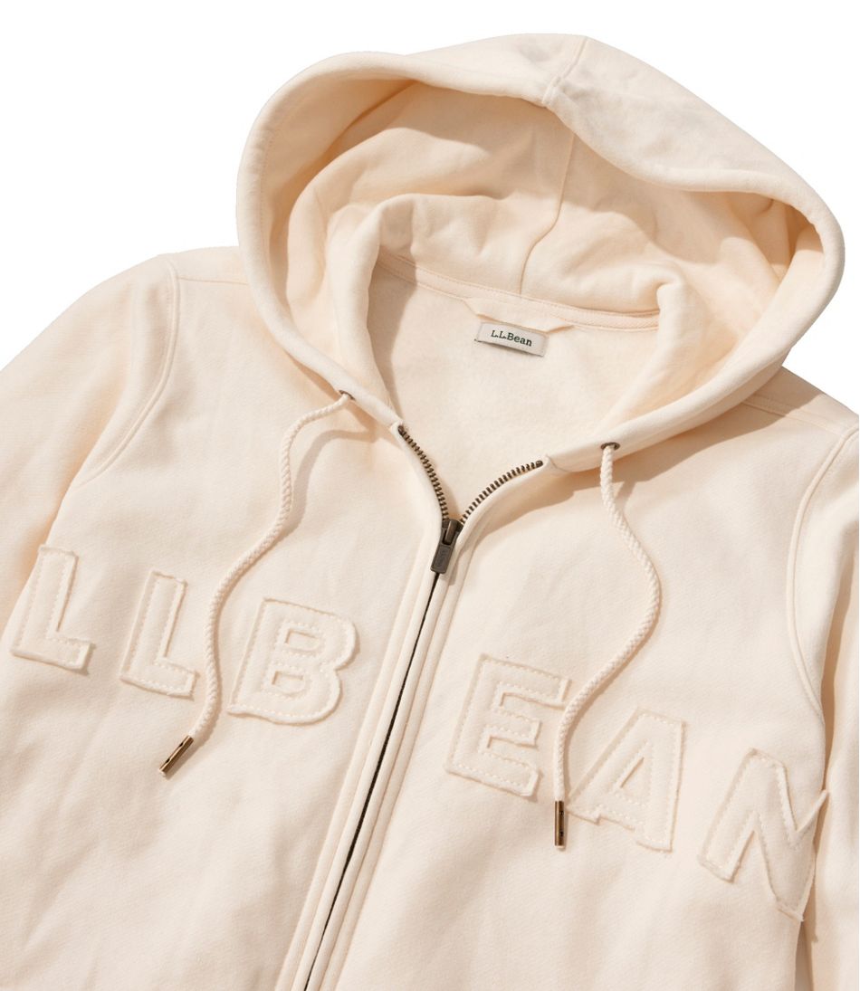 L.L.Bean | Women's 1912 Sweatshirt, Full-Zip Hooded Logo