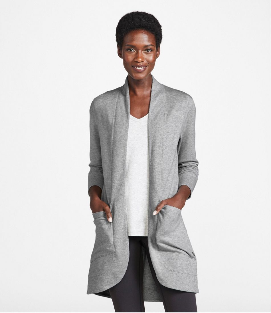 L.L.Bean On Sale | Women's SoftFlex Long Open Cardigan
