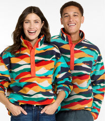 L.L.Bean Discount | Adults' Bean's Classic Fleece Pullover, Print