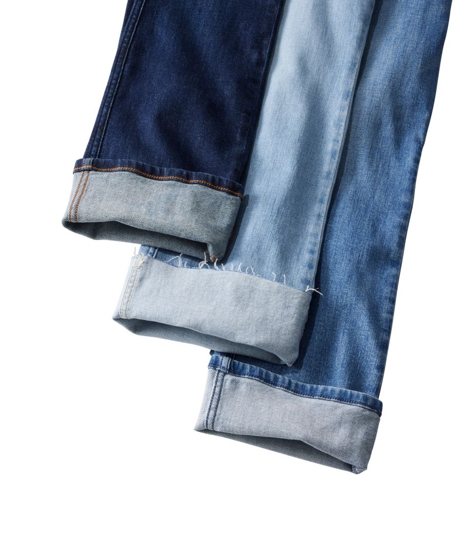L.L.Bean For Sale | Women's Everyday Stretch Jeans, High-Rise Mini Bootcut Ankle