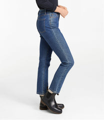 L.L.Bean Outlet | Women's True Shape Jeans, High-Rise Slim-Leg Ankle