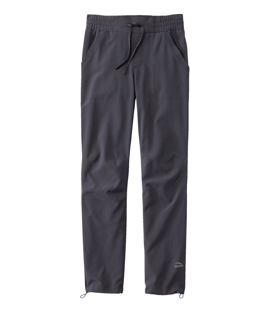 L.L.Bean Online | Women's VentureStretch Trail Pants, Mid-Rise Straight-Leg