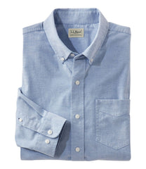 L.L.Bean New | Men's Comfort Stretch® Oxford Shirt, Traditional Untucked Fit