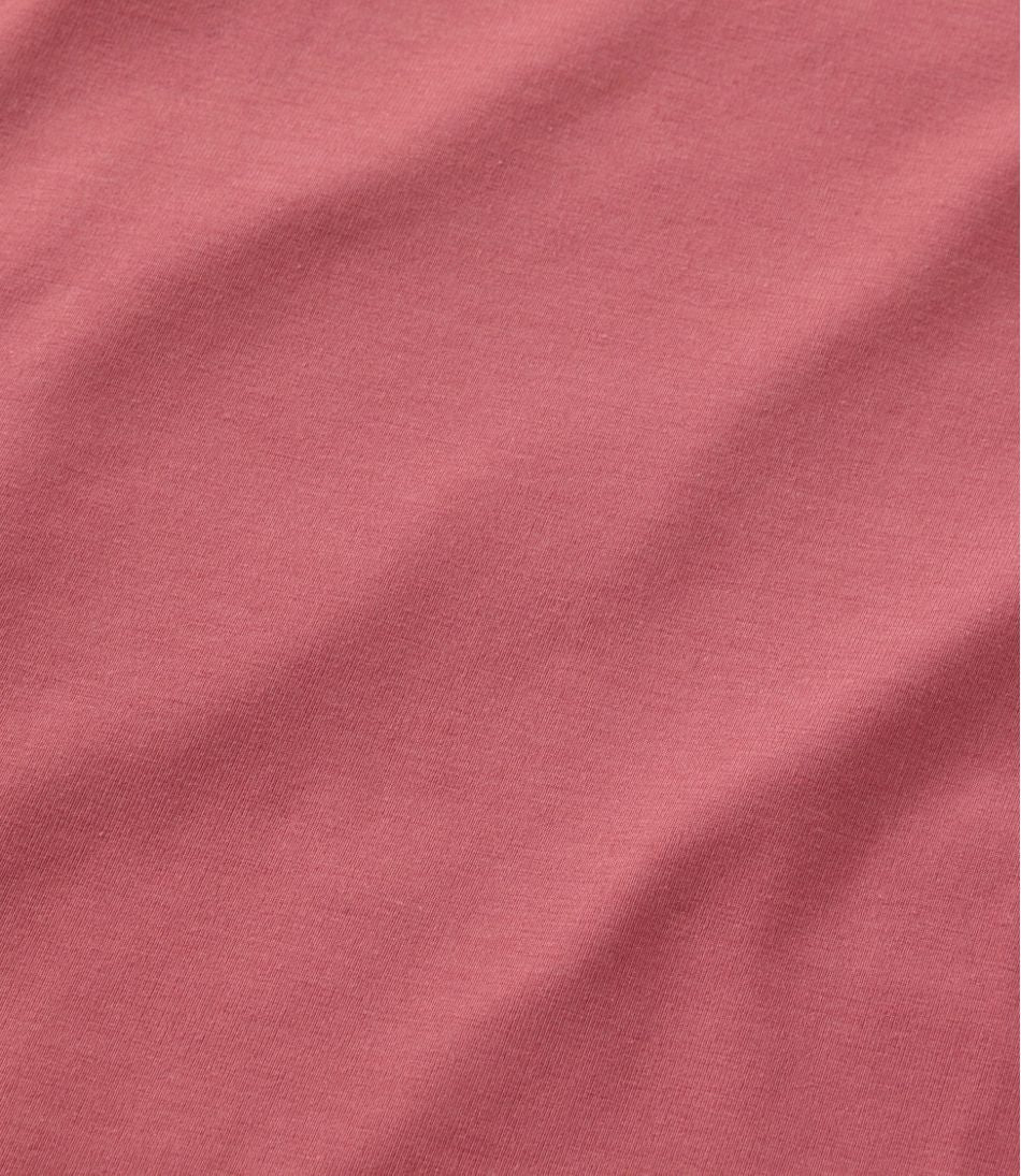 L.L.Bean US | Men's Comfort Stretch Performance® Pima Tee, Long-Sleeve Henley