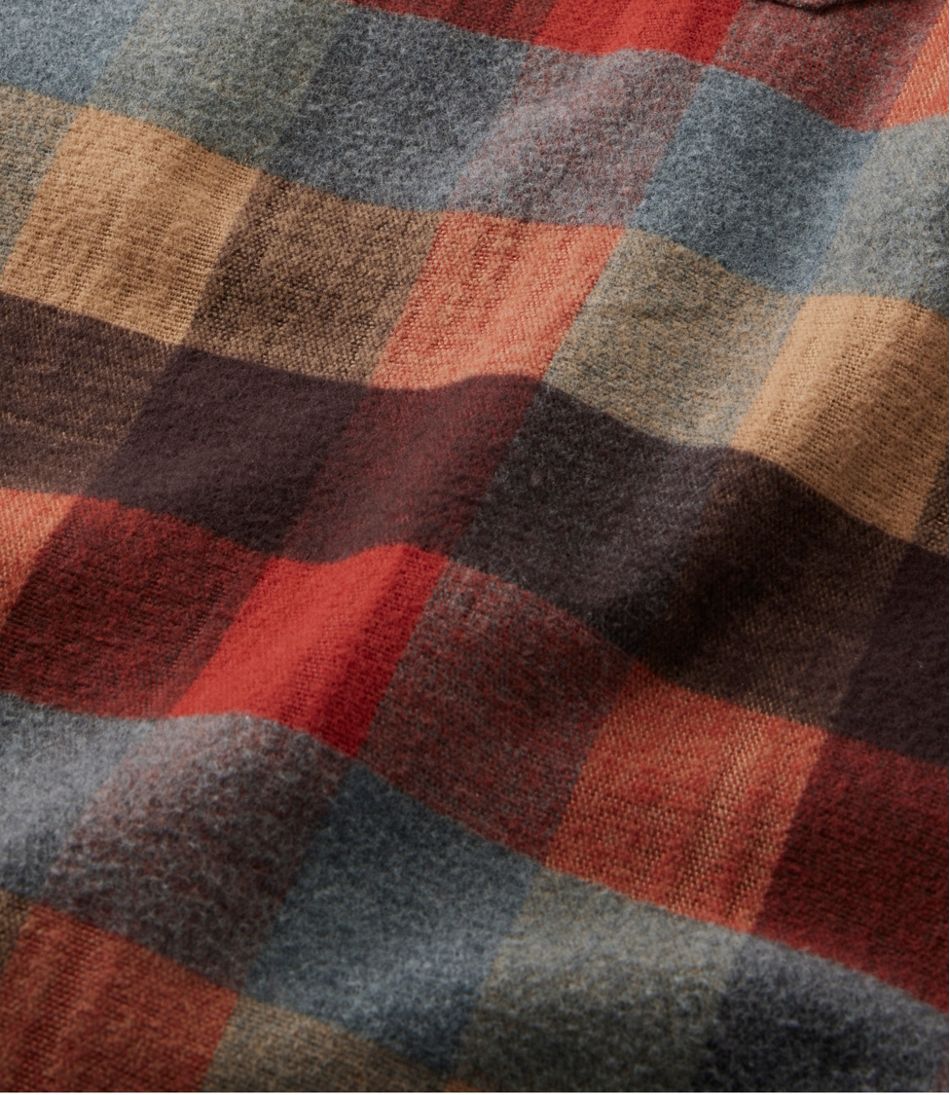 L.L.Bean Discount | Men's Chamois Shirt, Slightly Fitted, Plaid