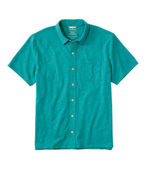 L.L.Bean Online | Men's Lakewashed Performance Shirts, Button-Front Shirt, Short-Sleeve