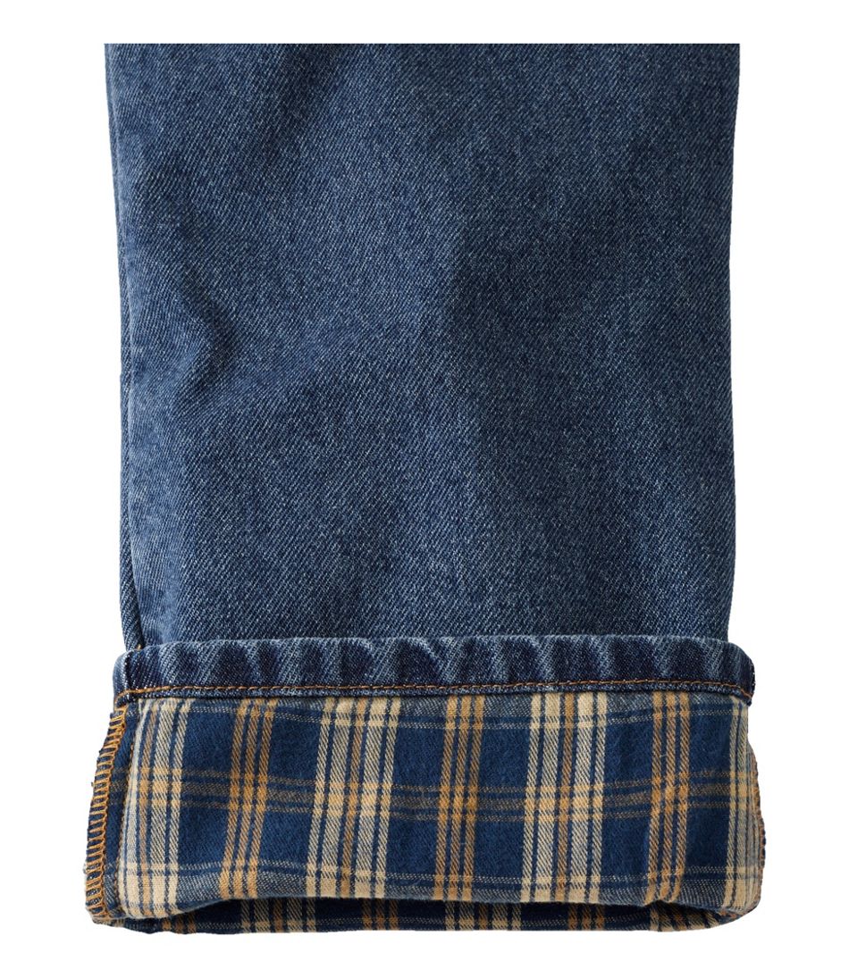 L.L.Bean Sale | Men's Double L® Jeans, Classic Fit, Flannel-Lined