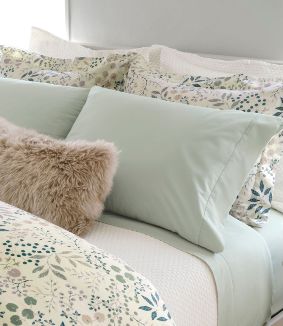 L.L.Bean US | 280-Thread-Count Pima Cotton Percale Sheet, Fitted