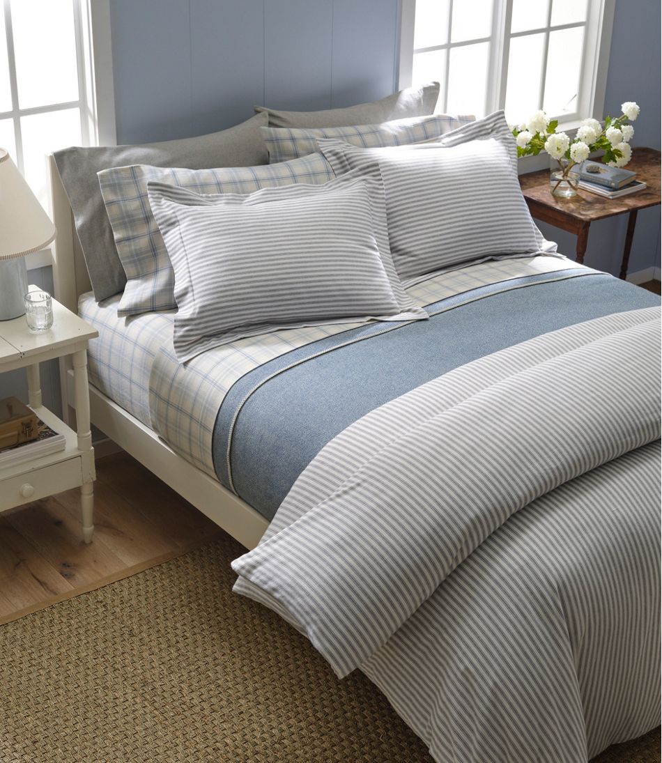 L.L.Bean Online | Ultrasoft Comfort Flannel Sheet Set, Plaid