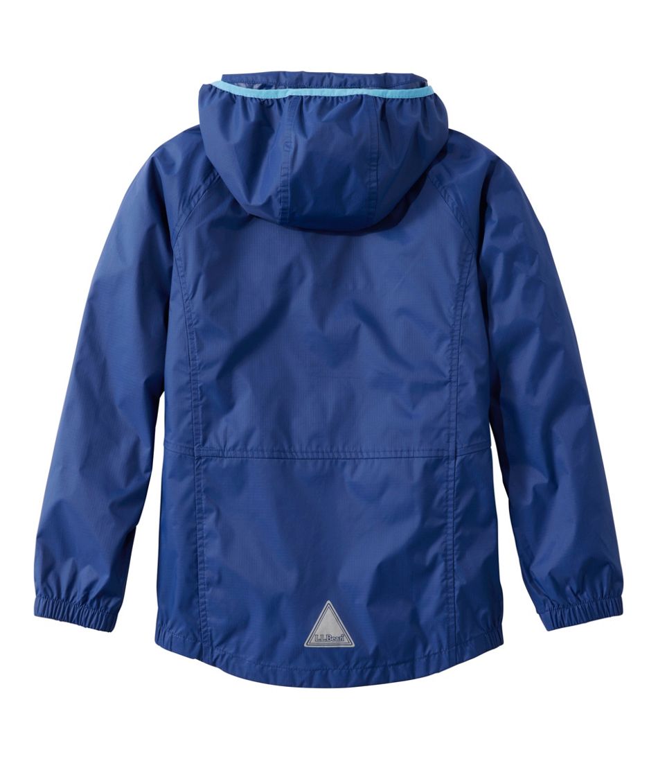 L.L.Bean Discount | Kids' Wind and Rain Jacket, Reflective Zipper