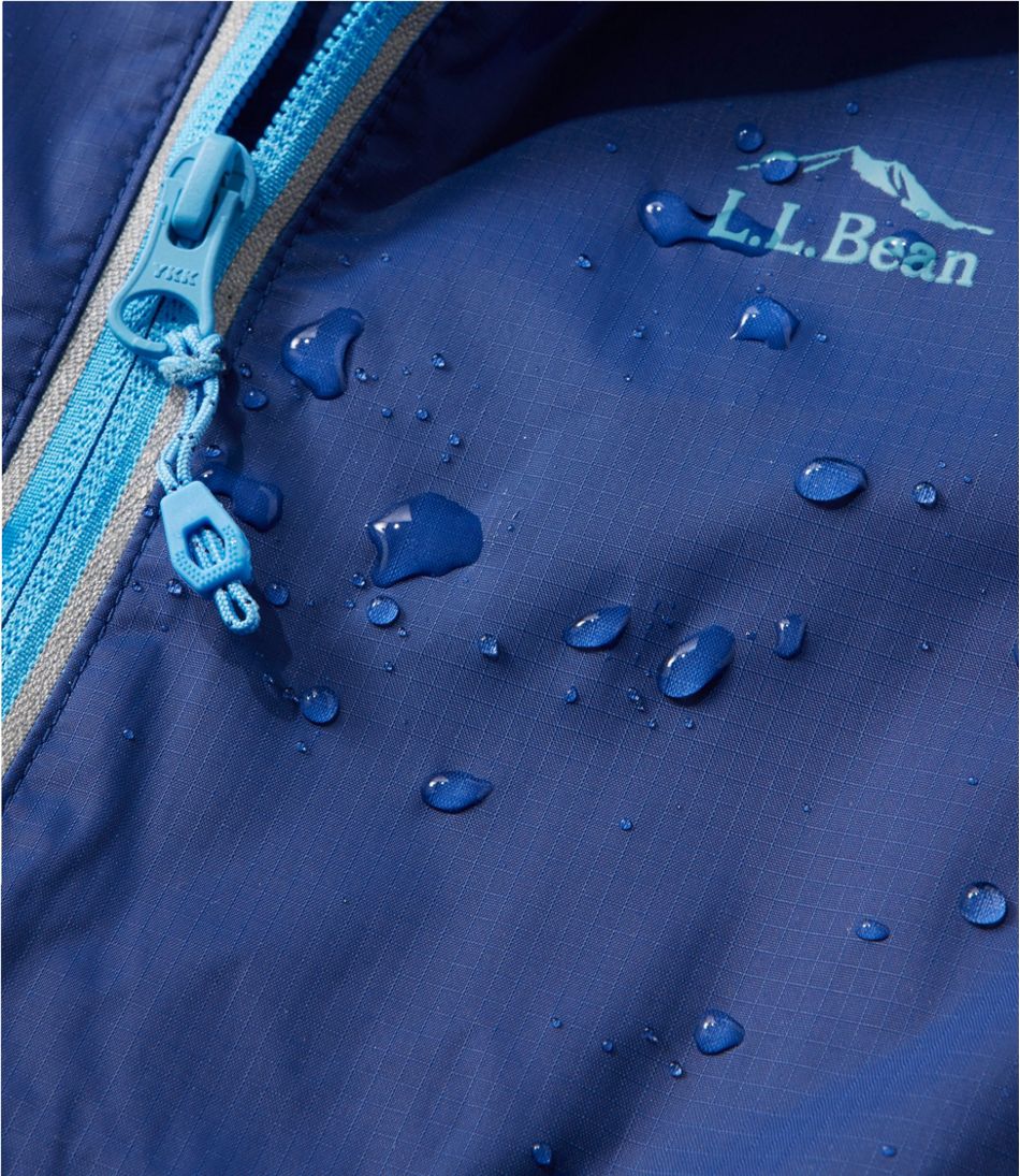 L.L.Bean Discount | Kids' Wind and Rain Jacket, Reflective Zipper