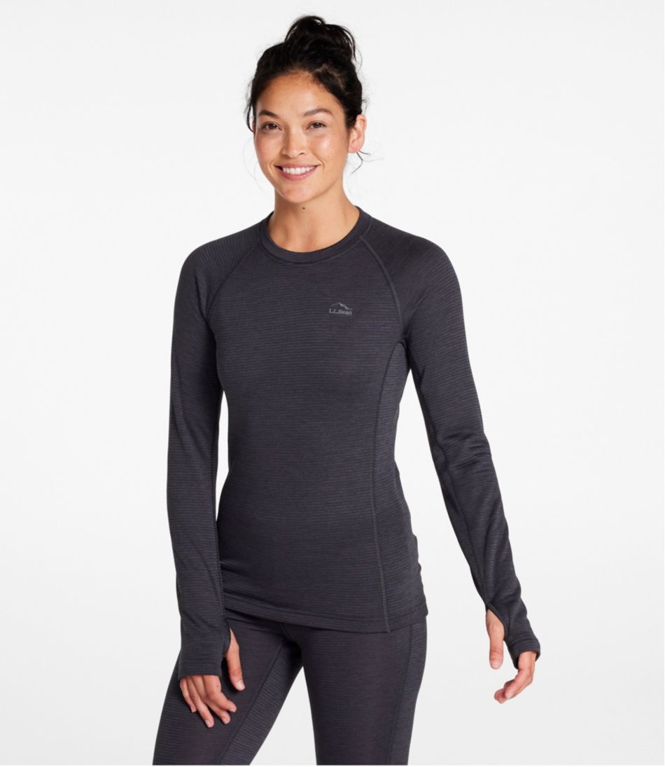 L.L.Bean On Sale | Women's Midweight Base Layer Crew Top