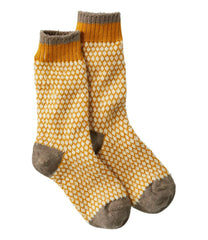 L.L.Bean New | Adults' Smartwool Everyday Popcorn Polka Dot Crew Socks