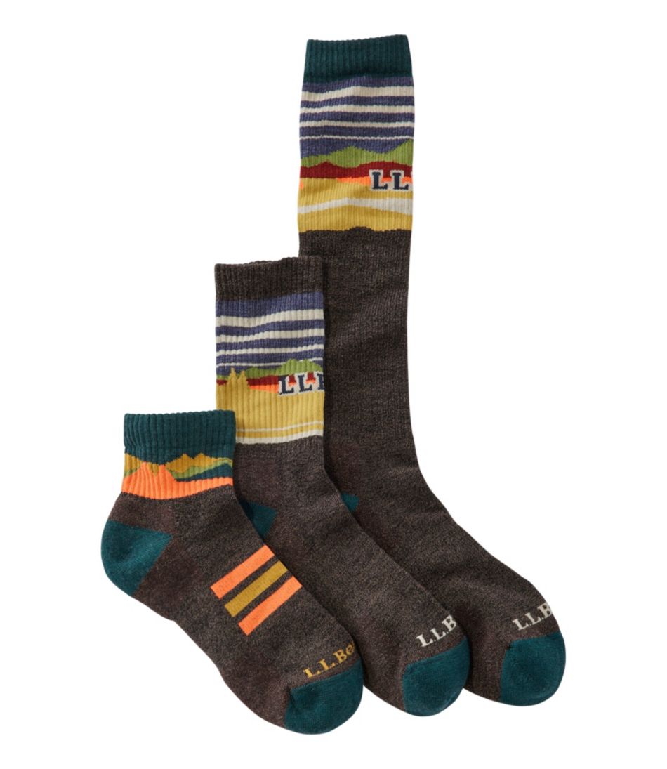 L.L.Bean For Sale | Adults' Katahdin Hiker Socks, 1/4 Crew