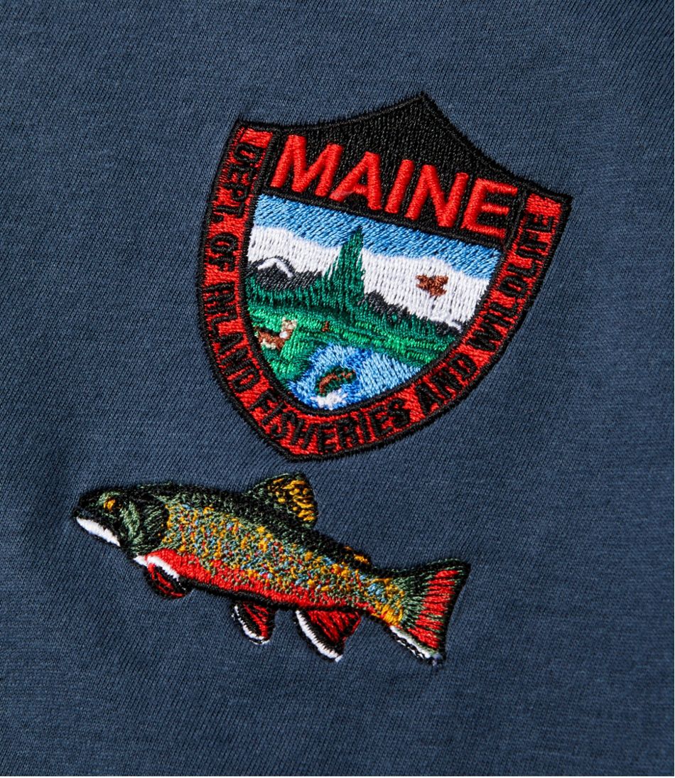 L.L.Bean Online | Men's MIF&W Tee, Short-Sleeve Brook Trout