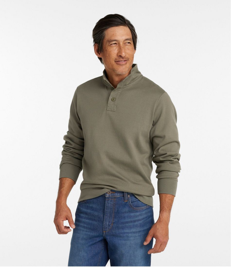 L.L.Bean US | Men's Bean's Vintage Soft Rugby, Mockneck