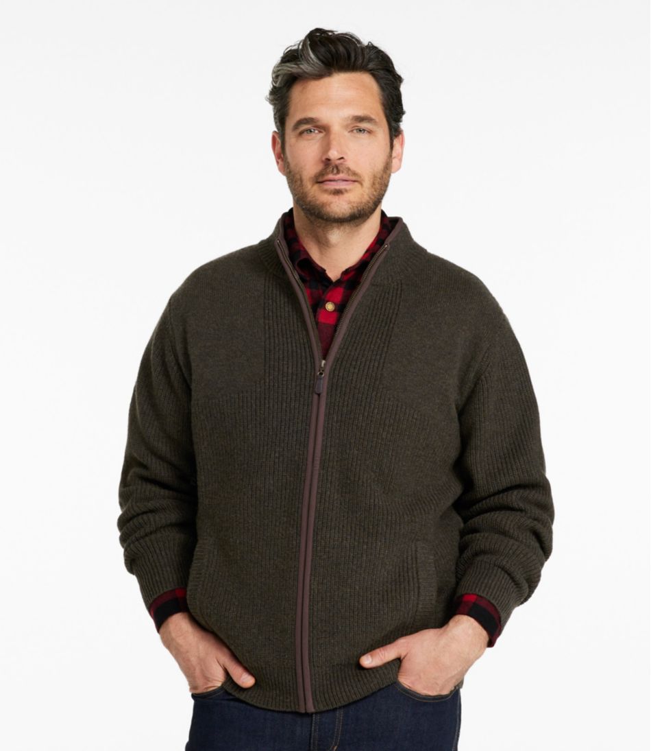 L.L.Bean New | Men's Waterfowl Sweater, Full Zip