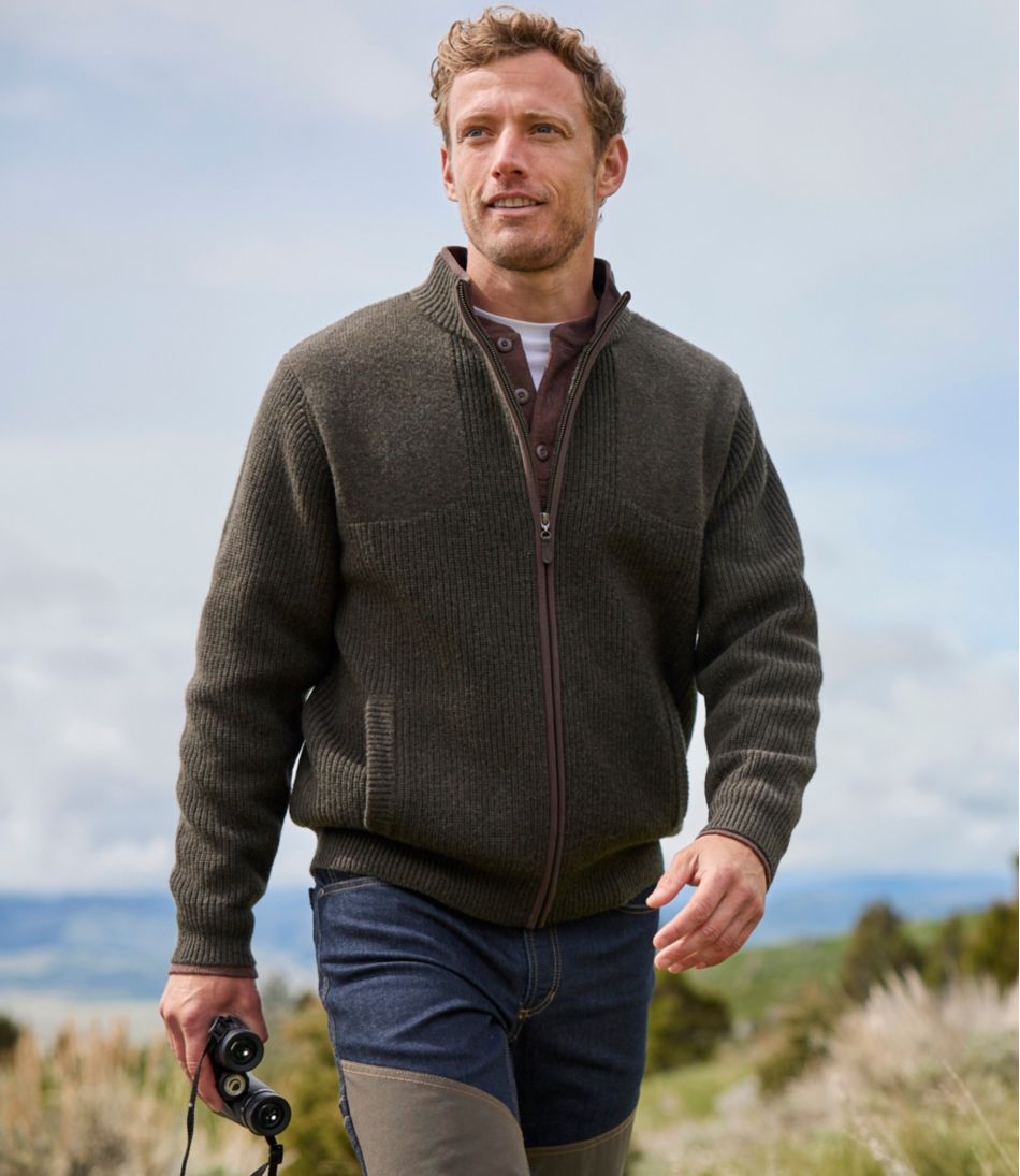 L.L.Bean New | Men's Waterfowl Sweater, Full Zip
