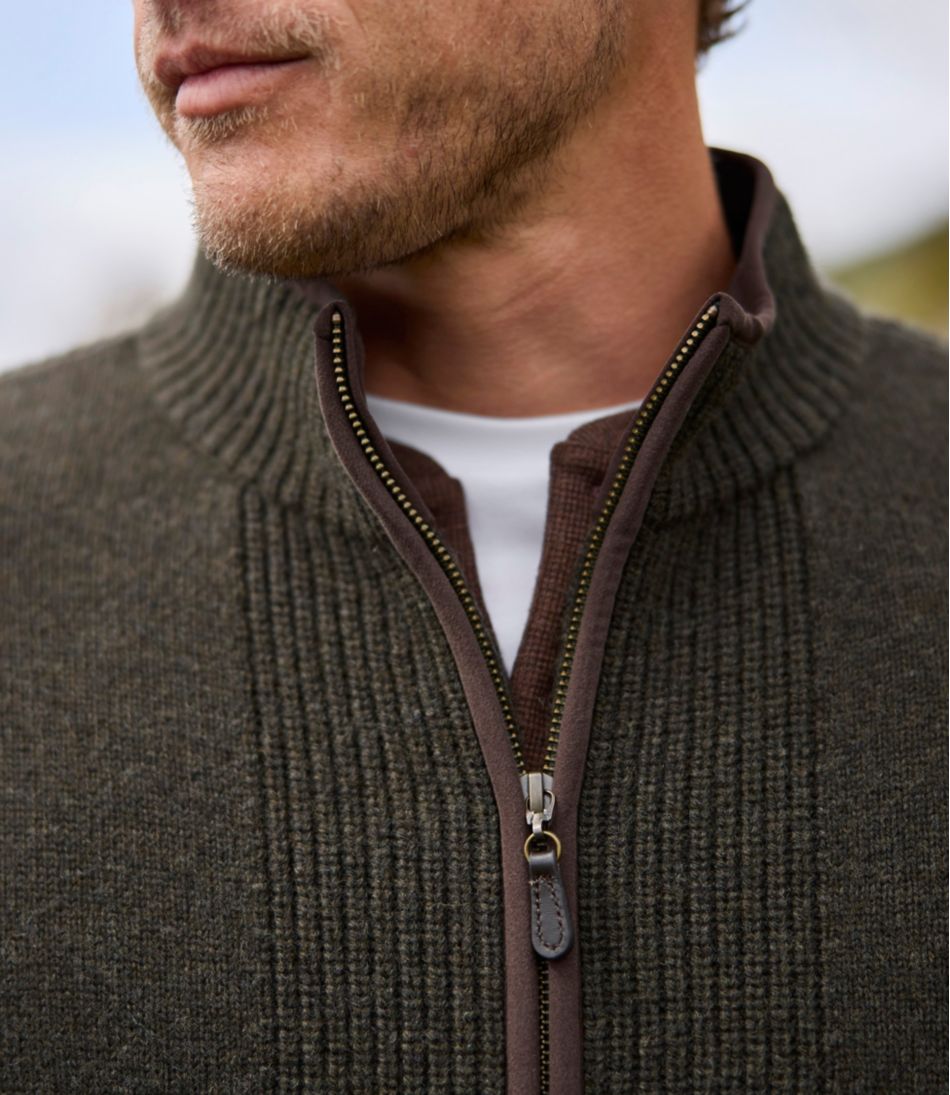 L.L.Bean New | Men's Waterfowl Sweater, Full Zip