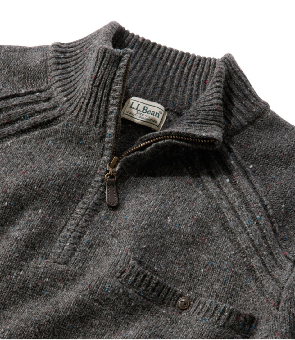L.L.Bean US | Men's Rangeley Merino Sweater, Quarter-Zip