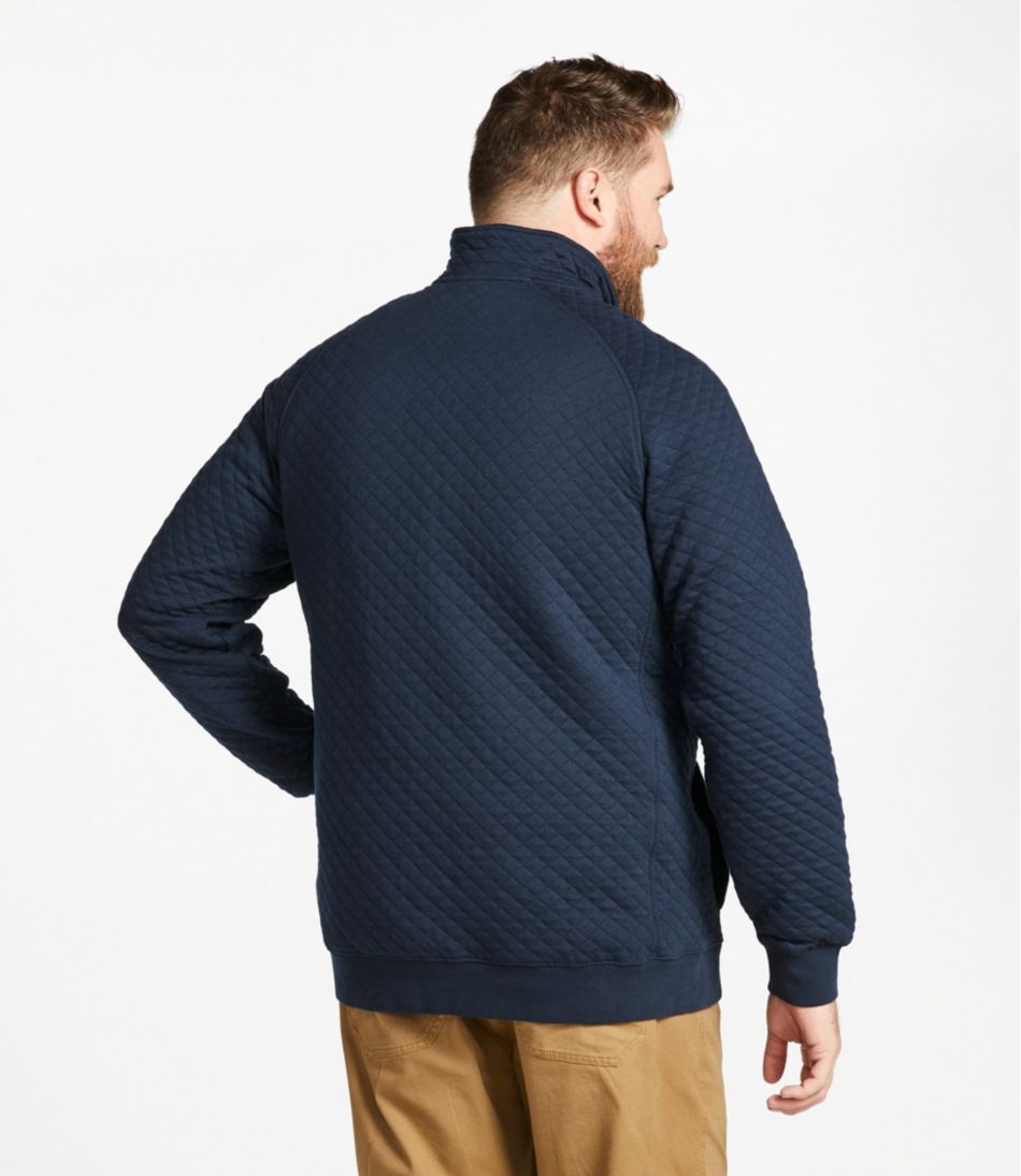L.L.Bean For Sale | Men's Quilted Sweatshirt, Mockneck