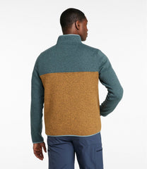 L.L.Bean US | Men's Sweater Fleece Pullover, Colorblock