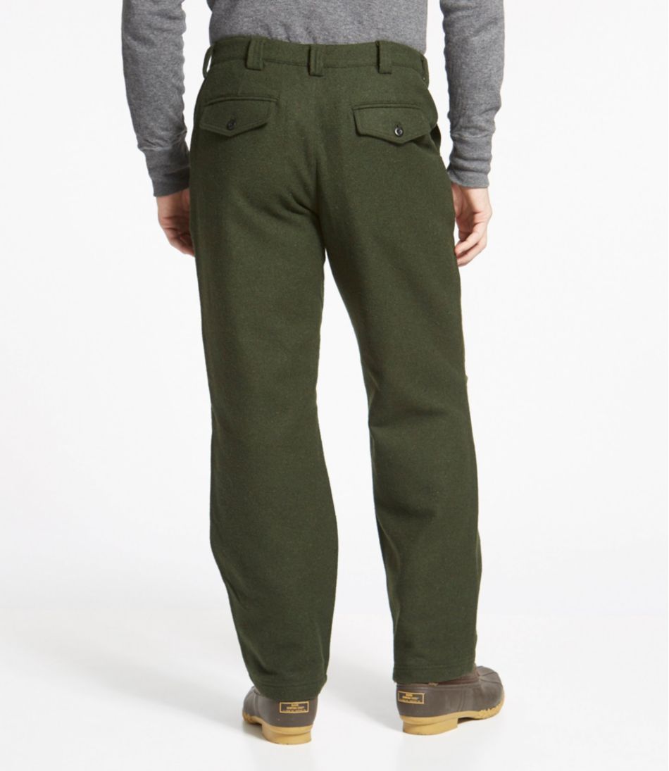 L.L.Bean US | Men's Maine Guide Wool Pants with PrimaLoft