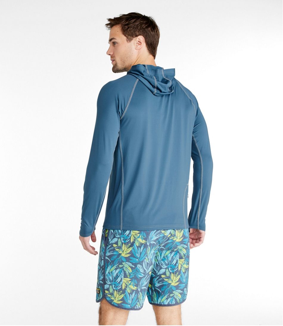 L.L.Bean New | Men's Swift River Cooling Hooded Rash Guard