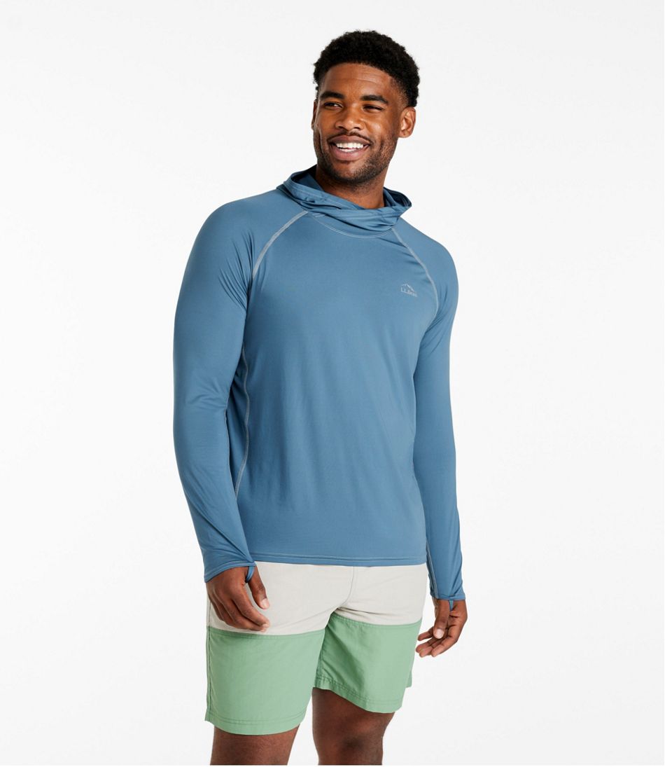 L.L.Bean New | Men's Swift River Cooling Hooded Rash Guard